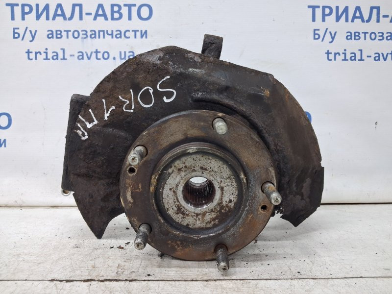 Кулак поворотный правый со ступицей Kia Sorento BL 2.5 DIESEL D4CB 2002 (б/у) Киев - изображение 5