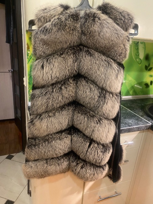 Продам натуральную желетку из песца Дніпро - зображення 1