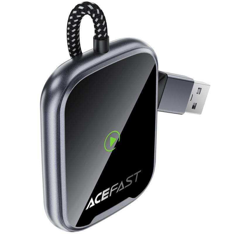 Адаптер Acefast QC1 car wireless CarPlay Херсон - зображення 3