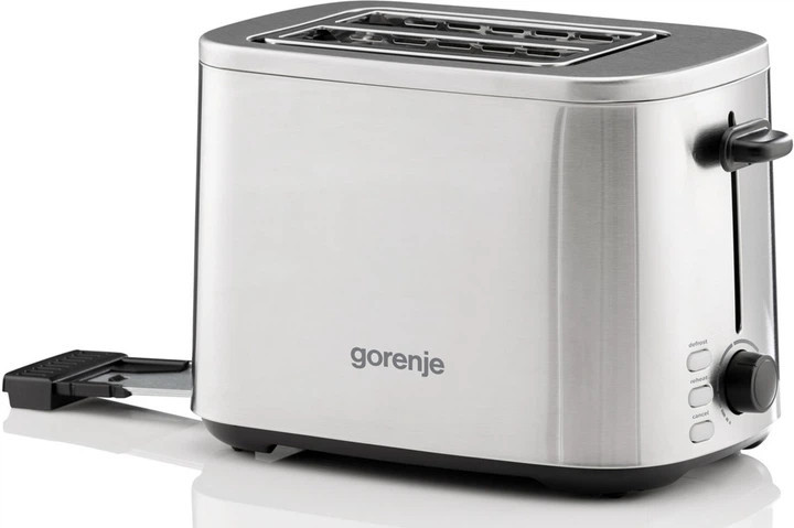 Тостер Gorenje T800DS 800 Вт серебристый Київ - зображення 7
