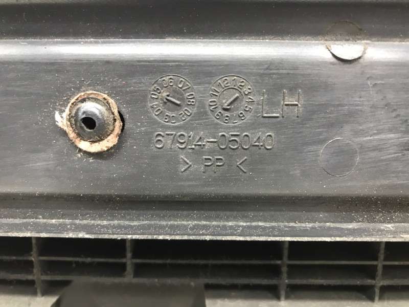 Накладка порога внешняя левая Toyota Avensis 2002-2010 6791405040 (Арт. 31278) Київ - зображення 6