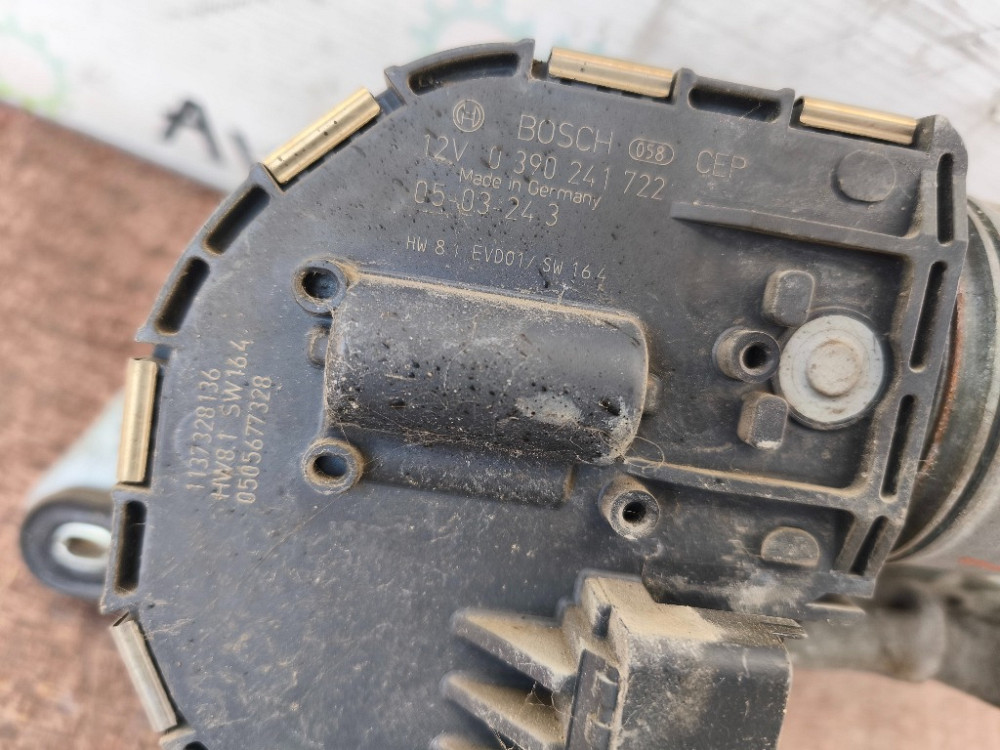 Трапеция дворников с моторчиком правая Peugeot 407 2004-2011 (9656859880) Ковель - зображення 5