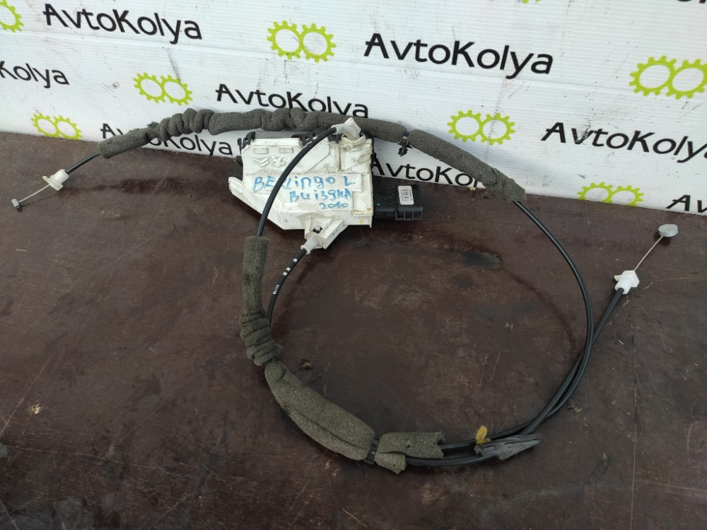 Замок боковой двери 6 pin левый Peugeot Partner 2008-2018 (PSA828421) Ковель - зображення 1