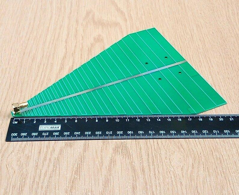 Антенна 740 - 6000 МГц, до 40 Вт, 6-7dB, логопериодическая, UWB Ultra Wideband Logperiodic Antenna Дніпро - зображення 8
