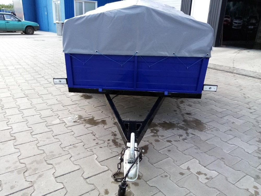 Тент на легковий причіп Павам 2,00 х 1,20 ПВХ Єврофура Барышевка - изображение 2