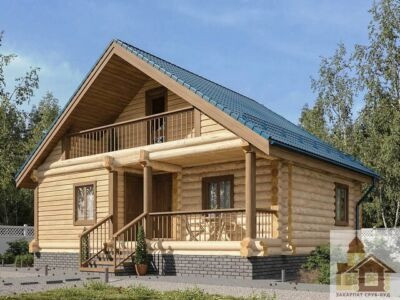 Будівництво дерев’яної лазні під ключ від Зруб-Буд Одеса - зображення 1