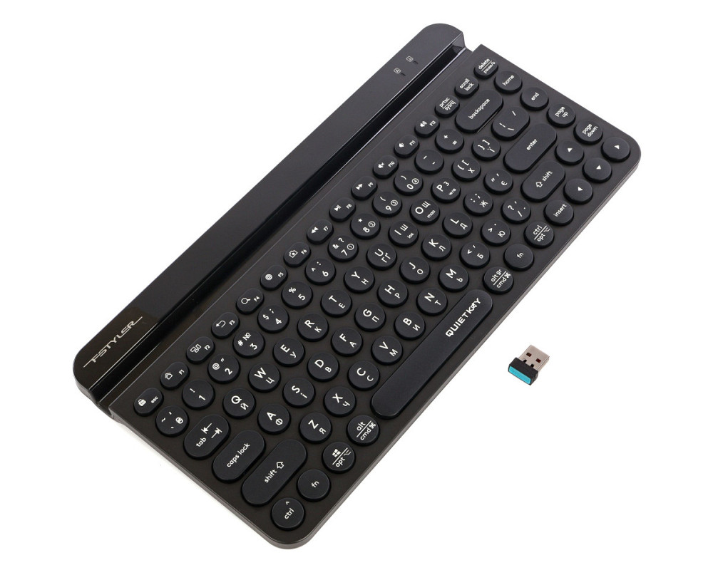 Клавиатура беспроводная A4Tech Fstyler FBK30(Black) черная Київ - зображення 4
