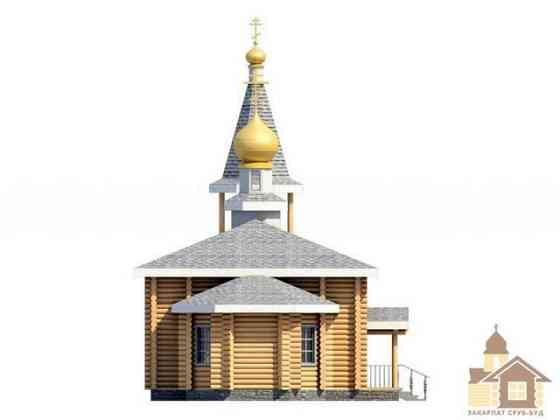 Церква зрубна під ключ – традиційний дерев’яний храм Одеса