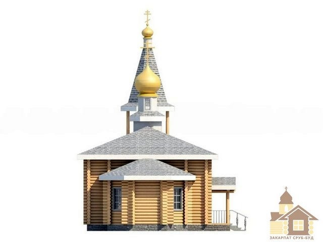 Церква зрубна під ключ – традиційний дерев’яний храм Одесса - изображение 1