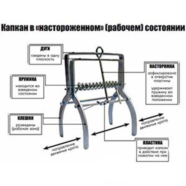 Ловушка для кротов и полевок Greenmill GR5103 Одесса - изображение 3
