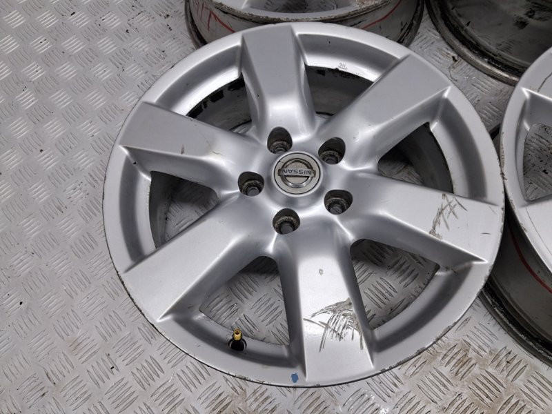 Диски титан комплект R17 Nissan X-Trail T31 2.0 DIESEL M9R 2007 (б/у) Київ - зображення 4