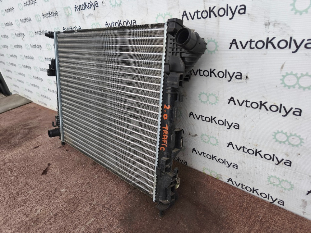 Радиатор охлаждения двигателя Nissan Primastar 2.0 dCi 2007-2010 (8200411166) Ковель - зображення 6