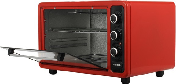 Электропечь ASEL AF40-23-Red 40 л красная Київ - зображення 4