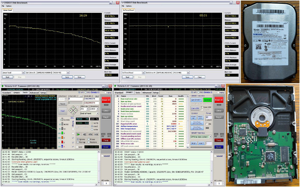 HDD 3,5" 80 і 500GB, DVD-RW, Adapter IDE to SATA Винница - изображение 3