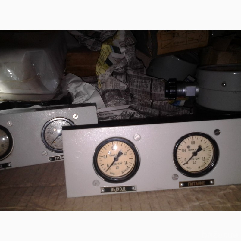 Манометры М-1Д, в железном блоке, 0-1, 6кгс/см2. кл. 2.5. -10шт. по 60 Харків - зображення 1