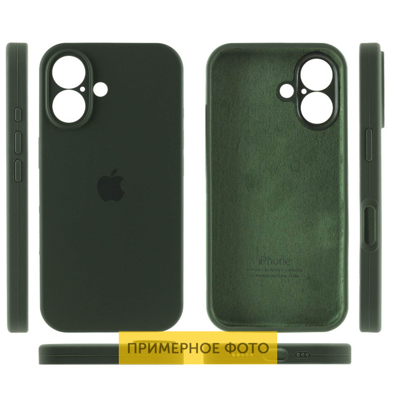 Чехол Silicone Case Full Camera Protective (AA) для Apple iPhone 16 (6.1") Херсон - зображення 3
