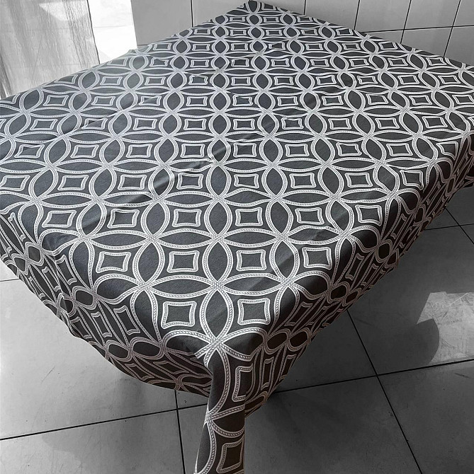 Скатерть с тефлоновым покрытием 125х140см Ромб Одесса - изображение 3