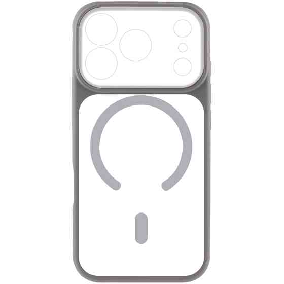 Чехол TPU+PC GETMAN Moon Clear with MagSafe для Apple iPhone 17 Pro Max (6.9") Херсон