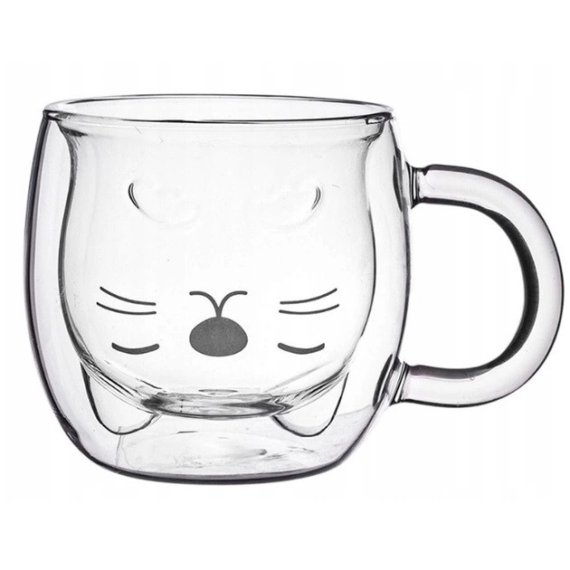 Чашка з подвійними стінками Kamille KM-9017 250 мл Киев - изображение 1