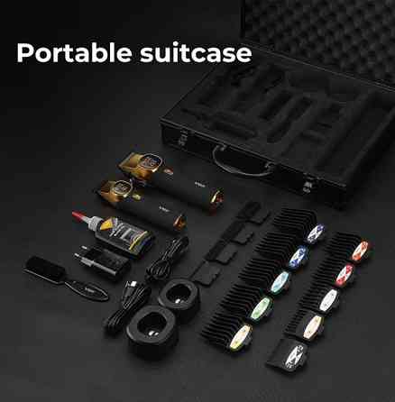 Комплект длят стрижки VGR V-885 S2 GOLD золотистый Киев