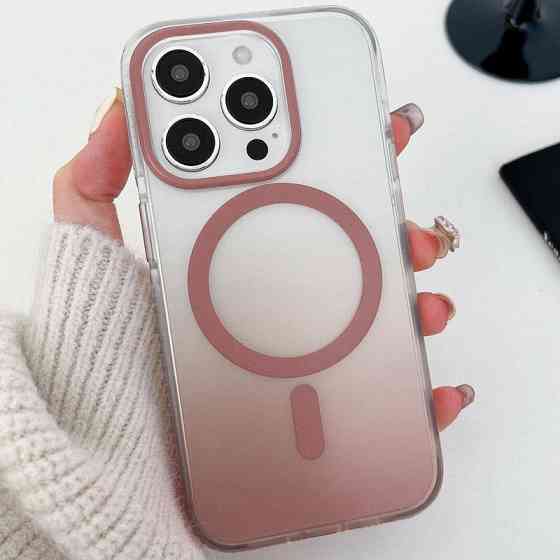 Чехол TPU+PC Phantom with MagSafe для Apple iPhone 15 Pro Max (6.7") Херсон