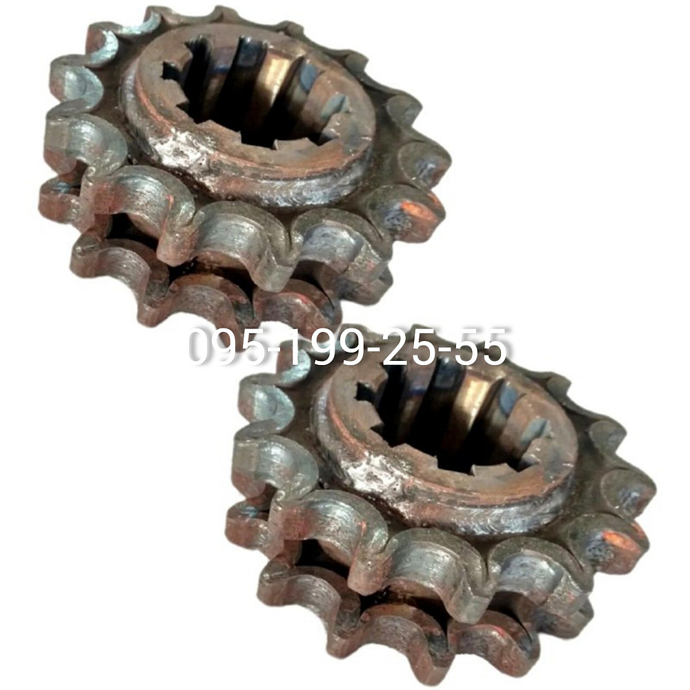 Зірочка z-14, t-25.4 (шліц, подвійна) - ПРТ-7, ПРТ-10, ПРТ-16 Запоріжжя - зображення 1