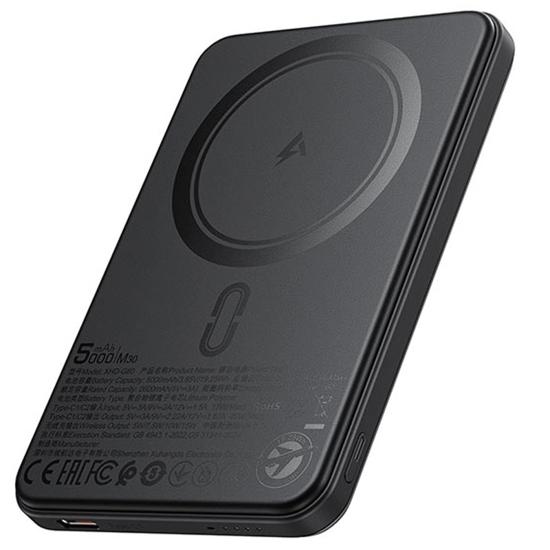 Портативное ЗУ Power Bank Acefast M30 PD20W с БЗУ with cable 5000 mAh Херсон - изображение 4