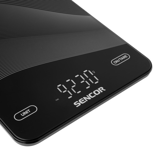 Весы кухонные Sencor SKS7700BK 10 кг черные Київ - зображення 5