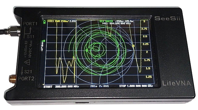 Антенна Yagi 360-480/890-930/1240-1395/1550-3200 МГц 8 дБ, до 25 Вт, кабель RG 58U 1 метр с SMA-male Днепр - изображение 10