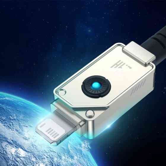 Дата кабель Baseus Unbreakable Series Fast Charging USB to Lightning 2.4A 1m (P10355802111-0) Херсон