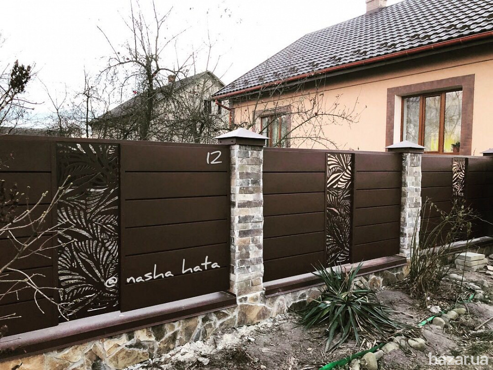 Ворота відкатні та розсувні.Огорожі та паркани.Паркан Жалюзі та Ранчо. Львів - зображення 3