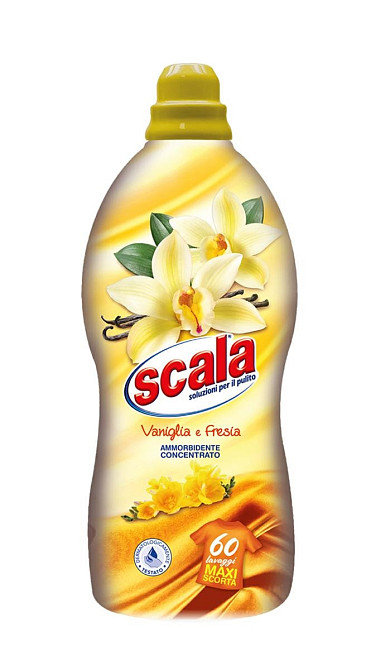 Ополіскувач для прання Scala Ваніль і Фрезія 8006130504533 1500 мл Київ - зображення 1