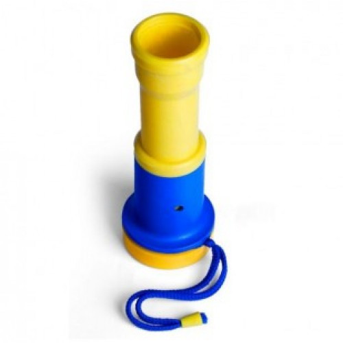 Дудка фаната болельщика малая сине-желтая (D - 48; L - 140) Киев - изображение 8