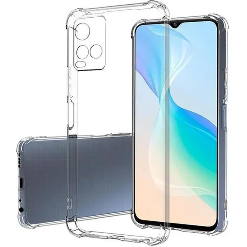 TPU чехол GETMAN Ease logo усиленные углы Full Camera для Vivo Y21 / Y33s Херсон - изображение 4