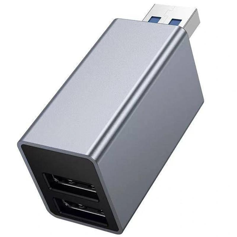 Переходник HUB Hoco HB54 3in1 (USB to 2xUSB2.0+USB3.0) Херсон - изображение 2