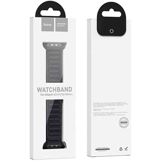 Ремешок Hoco WA23 Original series leather chain magnetic strap для Apple watch 38/40/41mm Херсон