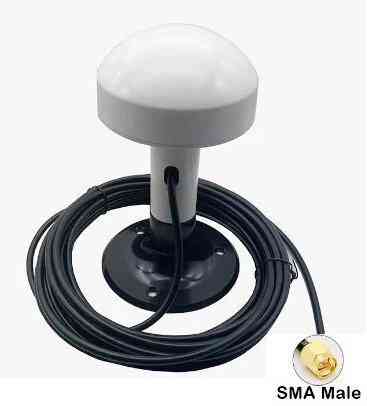 Антенна GPS BD+GPS 1575.42MHz/1561MHz, 37dBi, RHCP, кабель 5 м SMA-male, 3-5V (10821) Дніпро