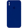 Чехол Silicone Case Square Full Camera Protective (AA) для Apple iPhone XS / X (5.8") Херсон