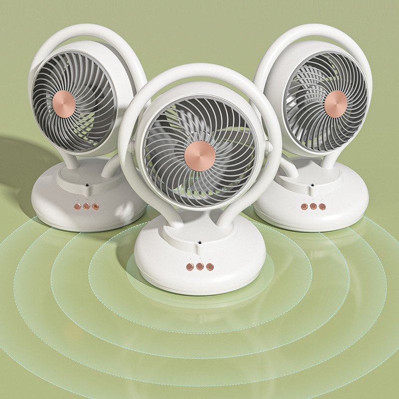 Настольный вентилятор F12 с отрицательной ионизацией 6000mAh Херсон - изображение 5