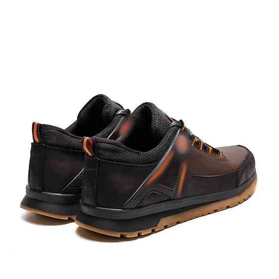 Мужские кожаные кроссовки Performance footwear Chocolate Київ