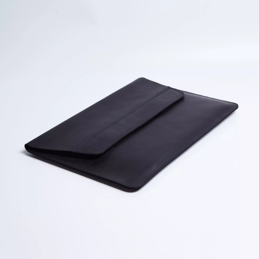 Чехол для ноутбука винтажный Incarne Line MacBook Pro 14" 2021-2025 line-black-vintage-pro-14 черный Київ - зображення 4