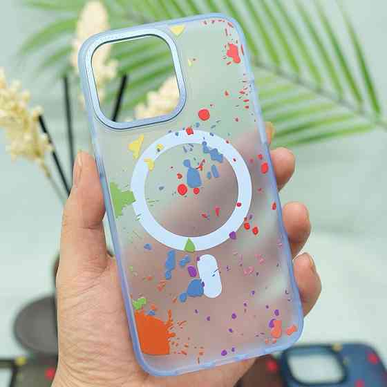 Чехол TPU+PC Flush with MagSafe для Apple iPhone 13 (6.1") Херсон