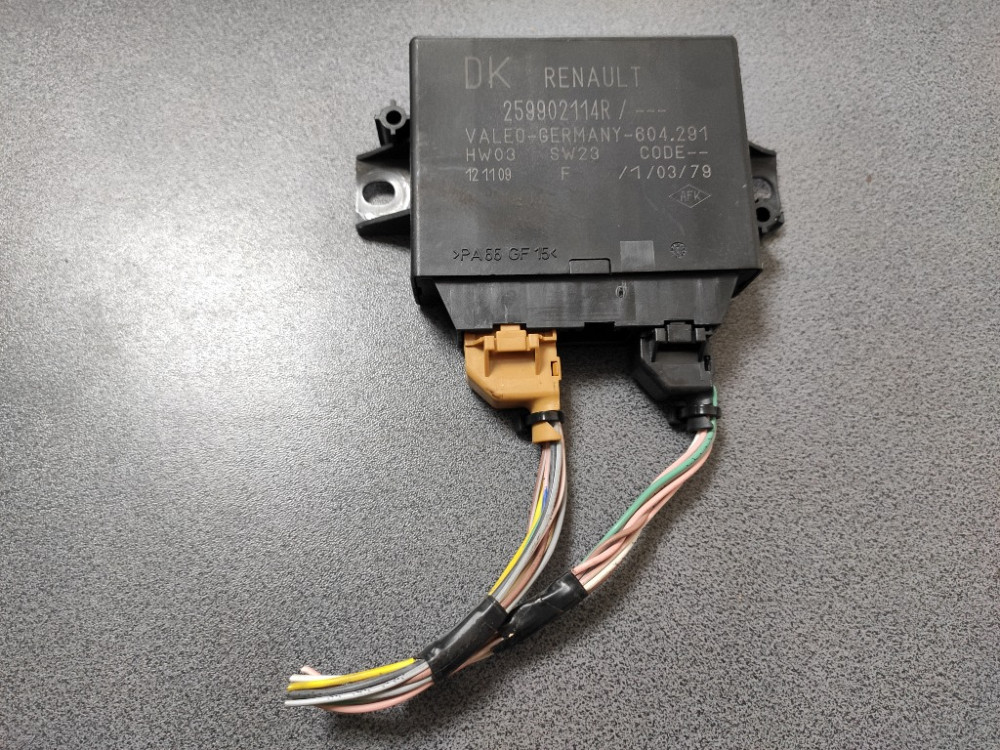 Модуль парктроника Renault Megane III 2008-2015 (259902114R) Ковель - изображение 1