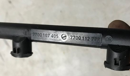 Бу топливная рампа Renault 7700107405, 7700112777, Laguna, Megane, Scenic,… Кропивницький - зображення 2