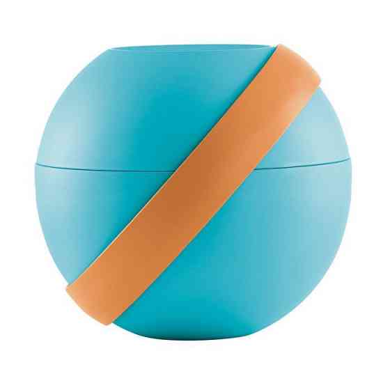 Ланч бокс з акумулятором холоду і столовими приладами Guzzini 100101166 блакитний Київ