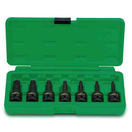 Набор головок TORX TOPTUL ударных 1/2" Т30-T70 7ед. GDAI0701 Харьков