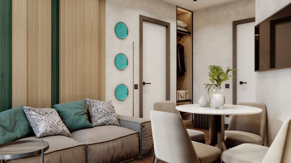 Апартаменти площею 33, 1 м² у готельному комплексі Rich Stone Apart Hotel Яремче - зображення 3