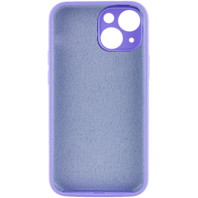Чехол Silicone Case Full Camera Protective (AA) NO LOGO для Apple iPhone 14 (6.1") Херсон - зображення 5