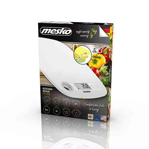 Весы кухонные Mesko MS-3159-White 5 кг Киев