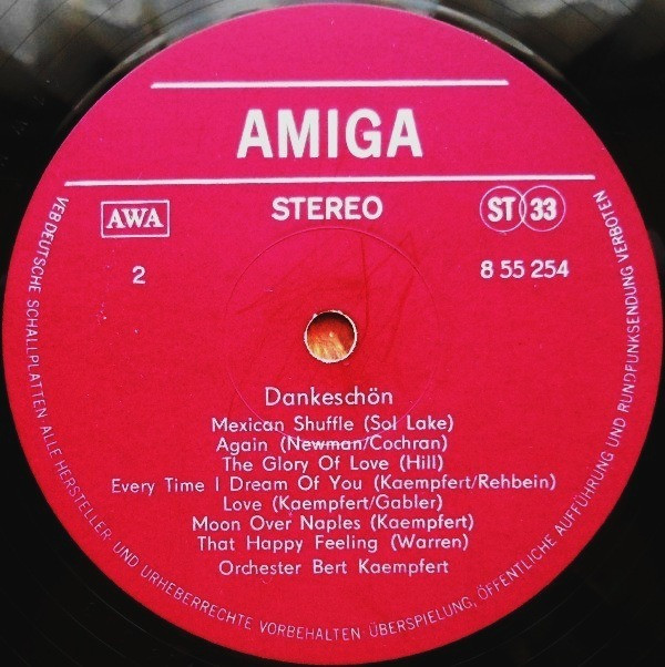 LP Orchester Bert Kaempfert - Dankeschön Вінниця - зображення 4